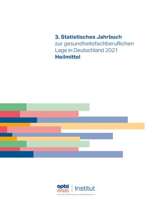 cover image of 3. Statistisches Jahrbuch zur gesundheitsfachberuflichen Lage in Deutschland 2021